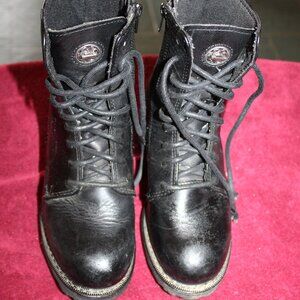 Vintage Ladies Harley Davidson Ankle Boots